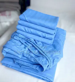 6x6 Pure Cotton 6pc Bedsheets. 1 Flat, 1 Fitted, 4 Cases. We Deliver!