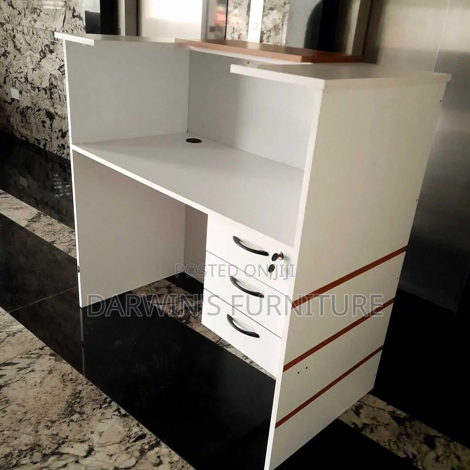 Reception Table White