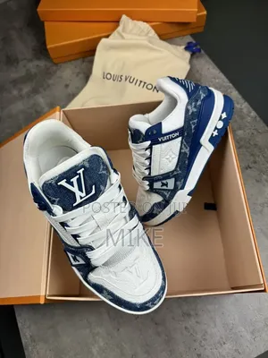 Louis Vuitton Denim Blue Sneaker Sizes 39-45