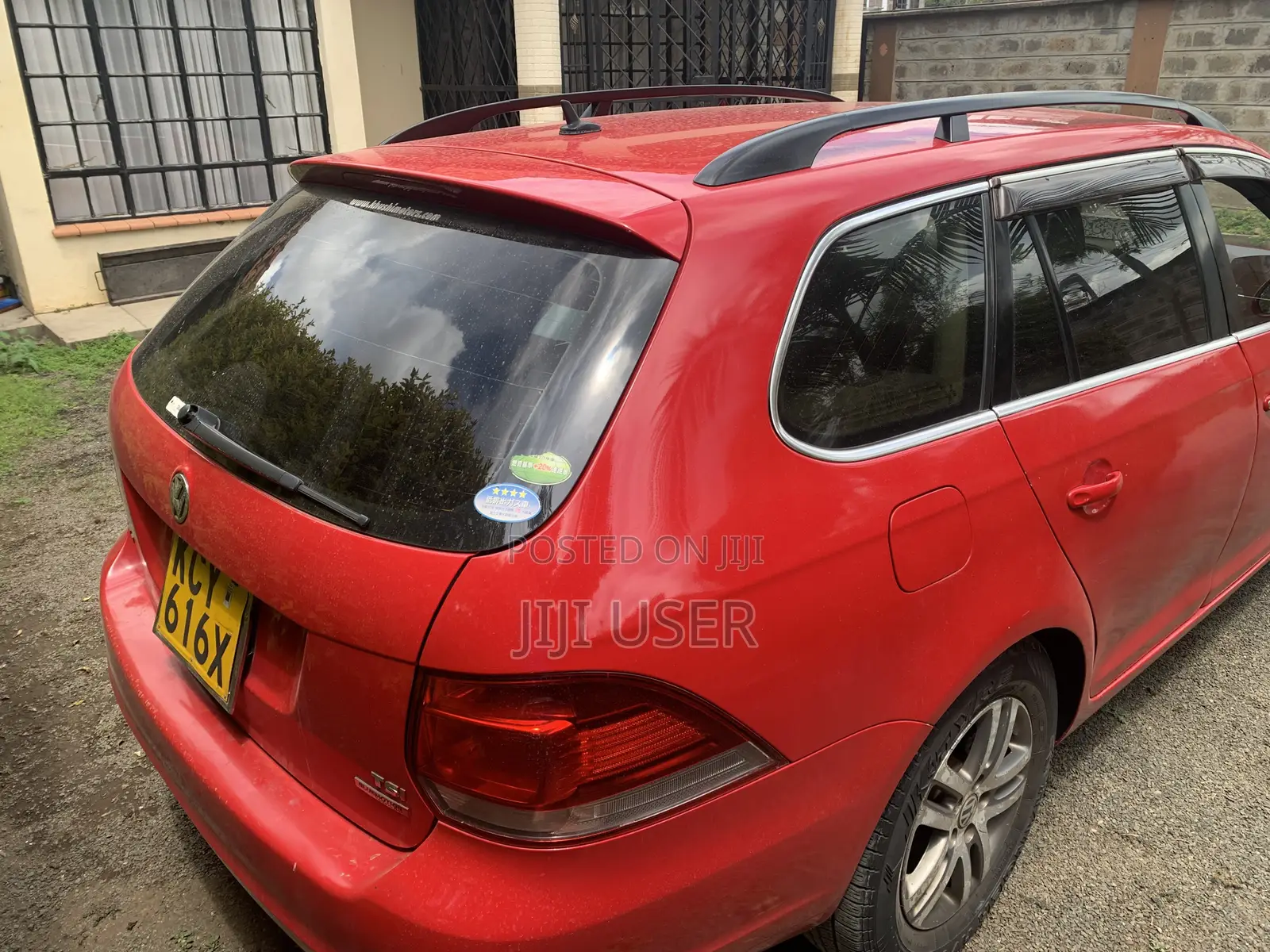 Volkswagen Golf Variant 2012 Red