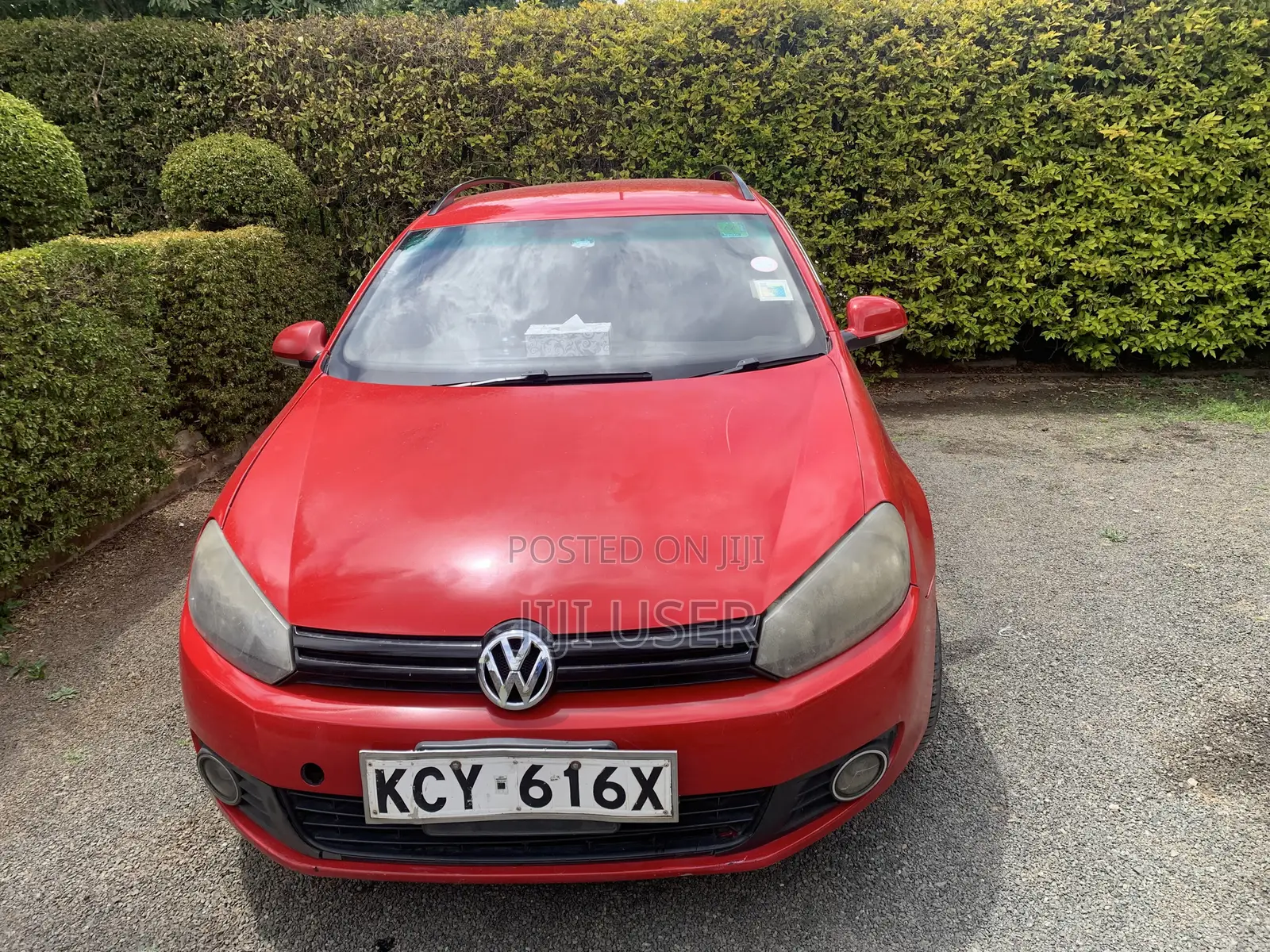 Volkswagen Golf Variant 2012 Red
