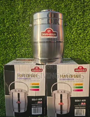 Rashnik RN-1450 Stainless Steel Food Flask Hand Pan | 2.2L