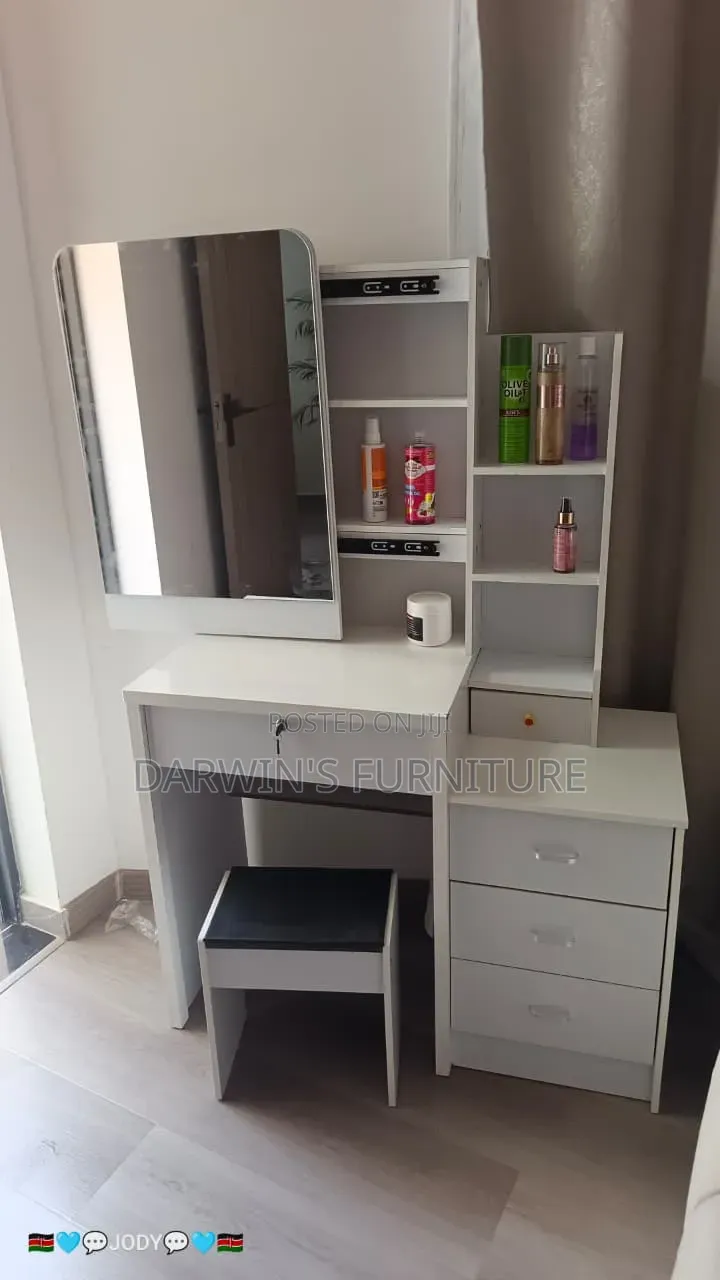 White Make Up Tables