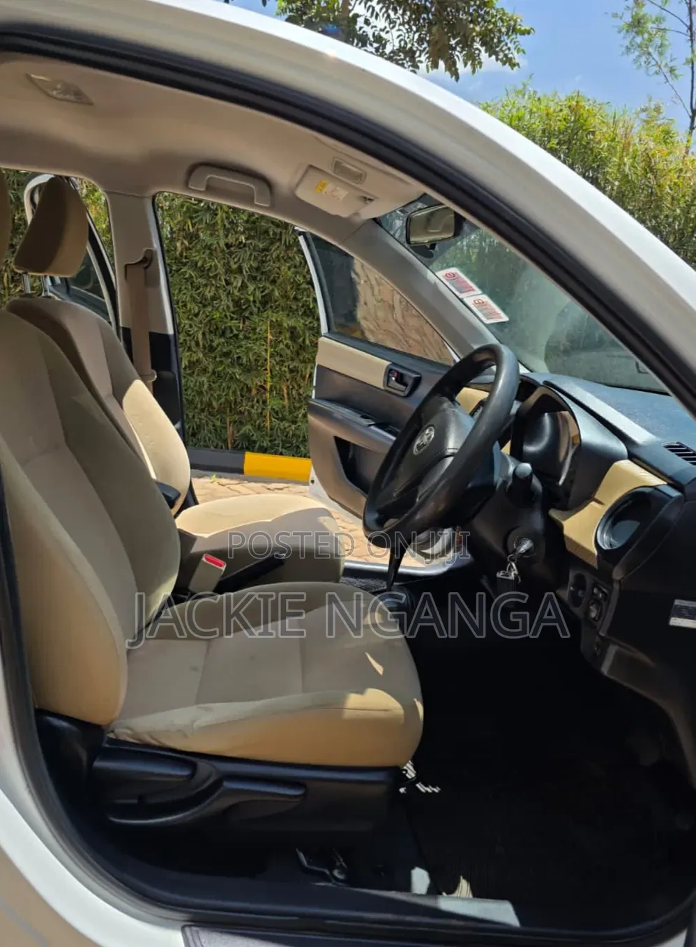 Toyota Axio 2014 White