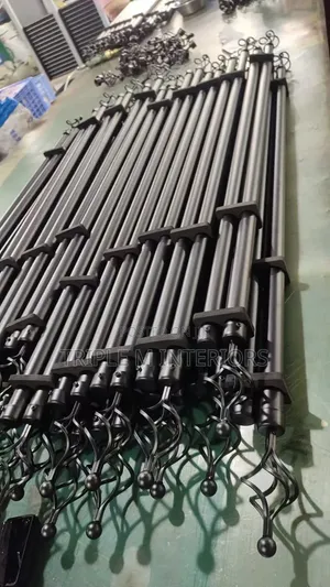 Adjustable 2-Meter Double Curtain Rail for Sheer & Heavy Curtains
