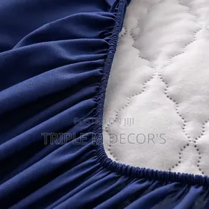 Navy Blue 5"6 Waterproof Mattress Protector