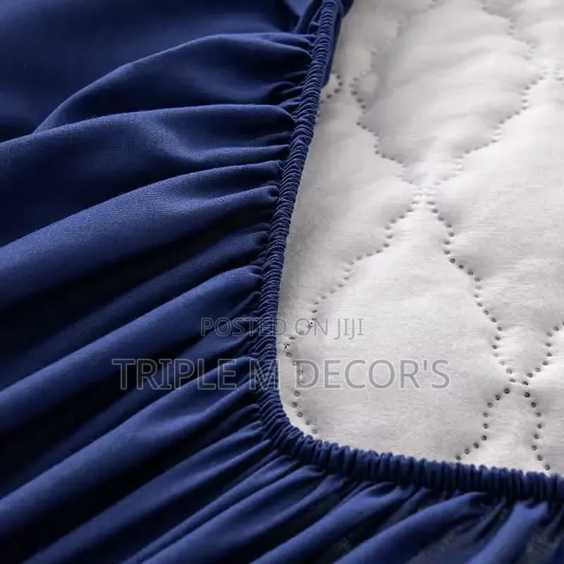 Navy Blue 5"6 Waterproof Mattress Protector