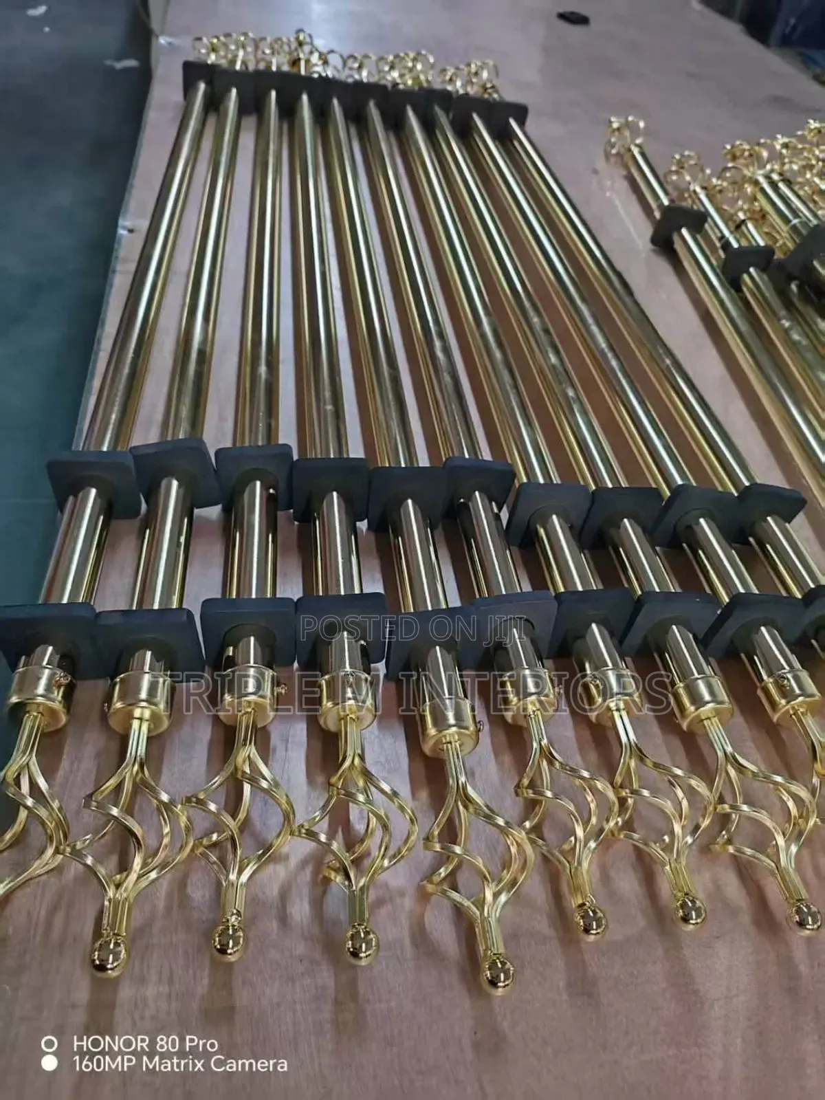 Heavy-Duty Extendable 3 Meter Double Curtain Rods