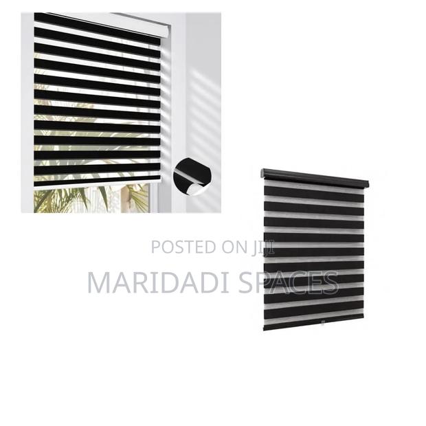 Elegant Zebra Day & Night Blind-Modern Privacy Shade