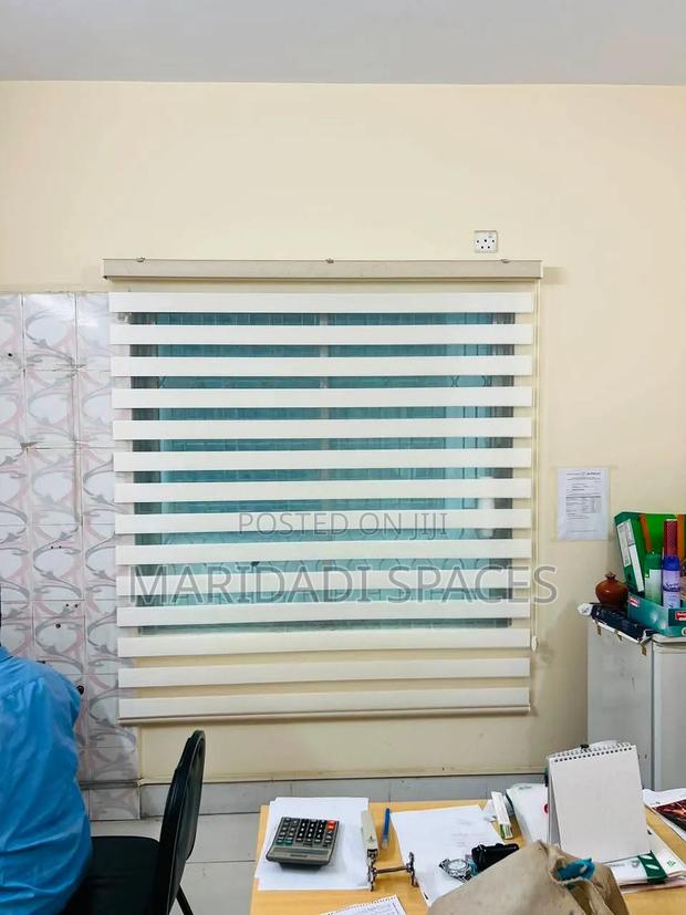 Double Layer Zebra Roller Blind - Adjustable Sunlight - main view