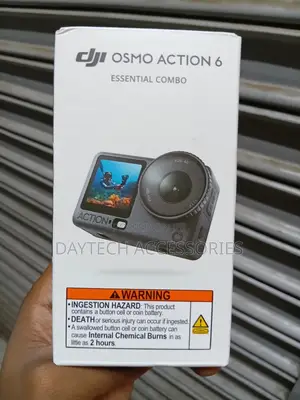 The DJI Osmo Action 6 Essential Combo Action Camera.