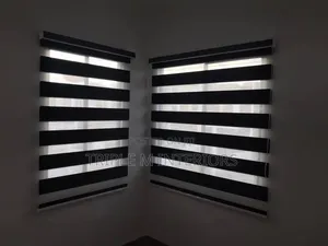 Luxury Horizontal Zebra Blinds for Home & Office Privacy
