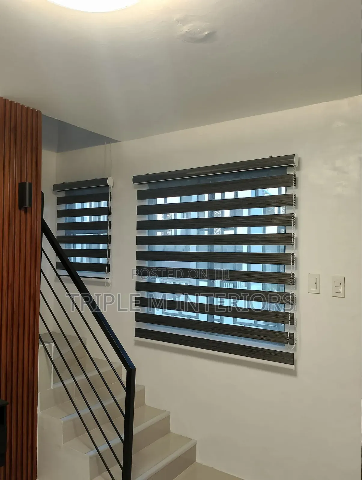 Easy-Fit Horizontal Window Blinds for Kitchen & Bathroom
