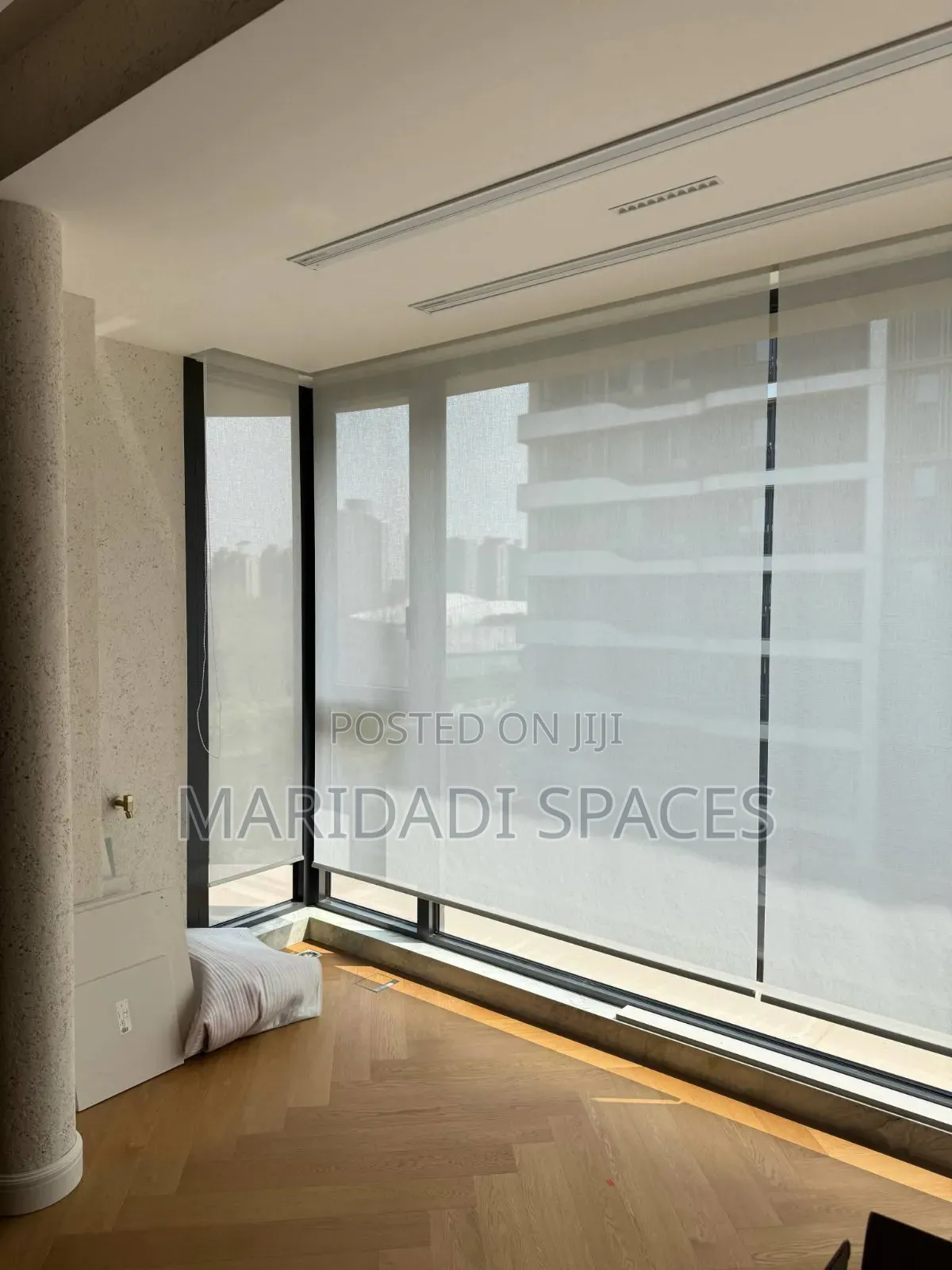 Outdoor Sunscreen Roller Shade - Heat & Sunblock