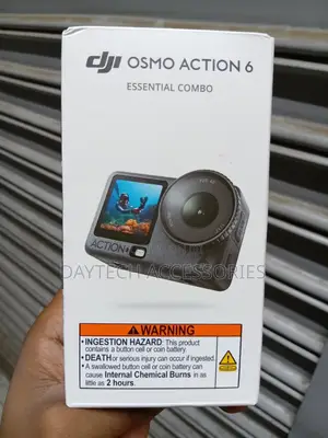 DJI Osmo Action 6 Essential Combo 8K Waterproof Action Camera.
