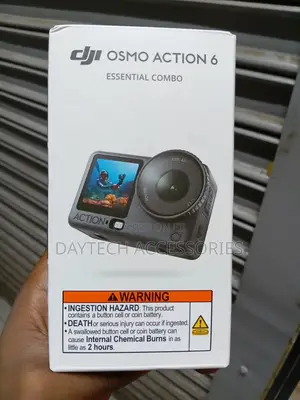 DJI Osmo Action 6 Essential Combo Action Camera 1/1.1-Inch Sensor