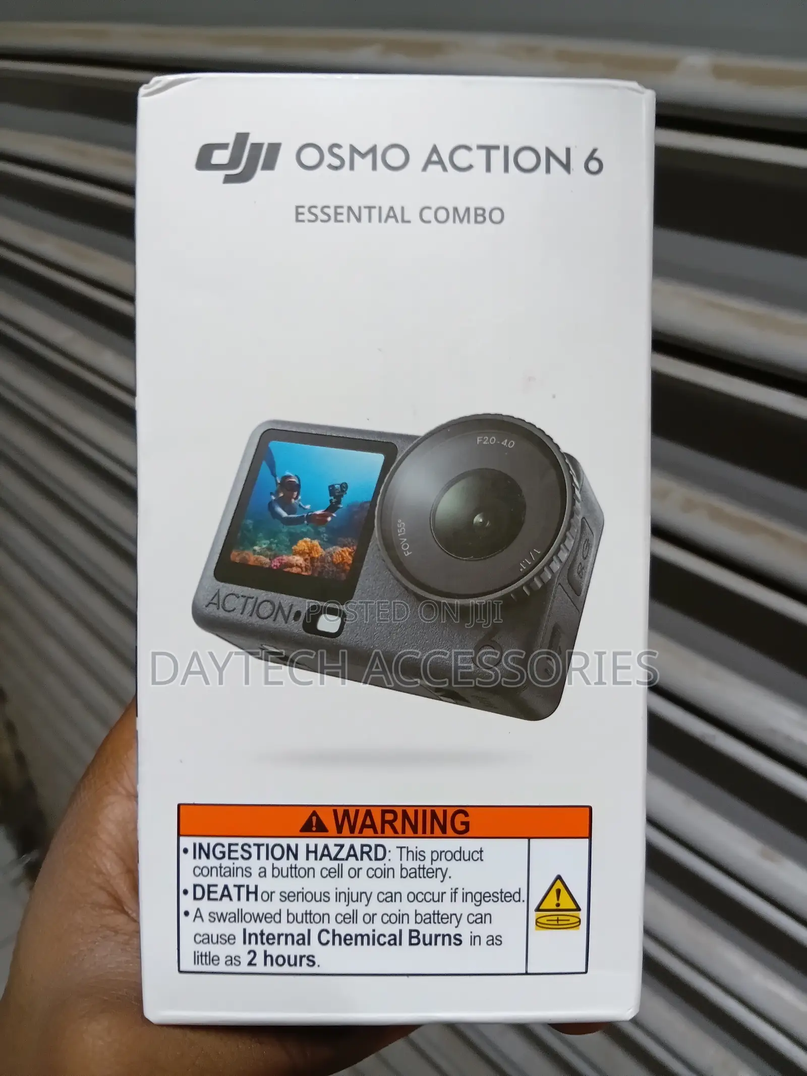 DJI Osmo Action 6 Essential Combo Action Camera 1/1.1-Inch Sensor