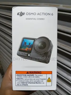 DJI Osmo Action 6 Essential Combo Action Camera 1/1.1-Inch Sensor