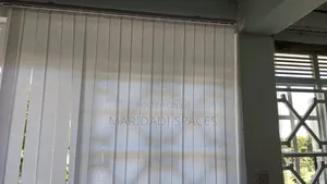 Fabric Vertical Window Blinds- Modern Design,Dustproof & Washable