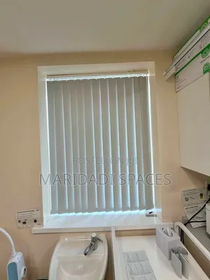 PVC Vertical Blinds-100% Waterproof & Blackout for Office Partition