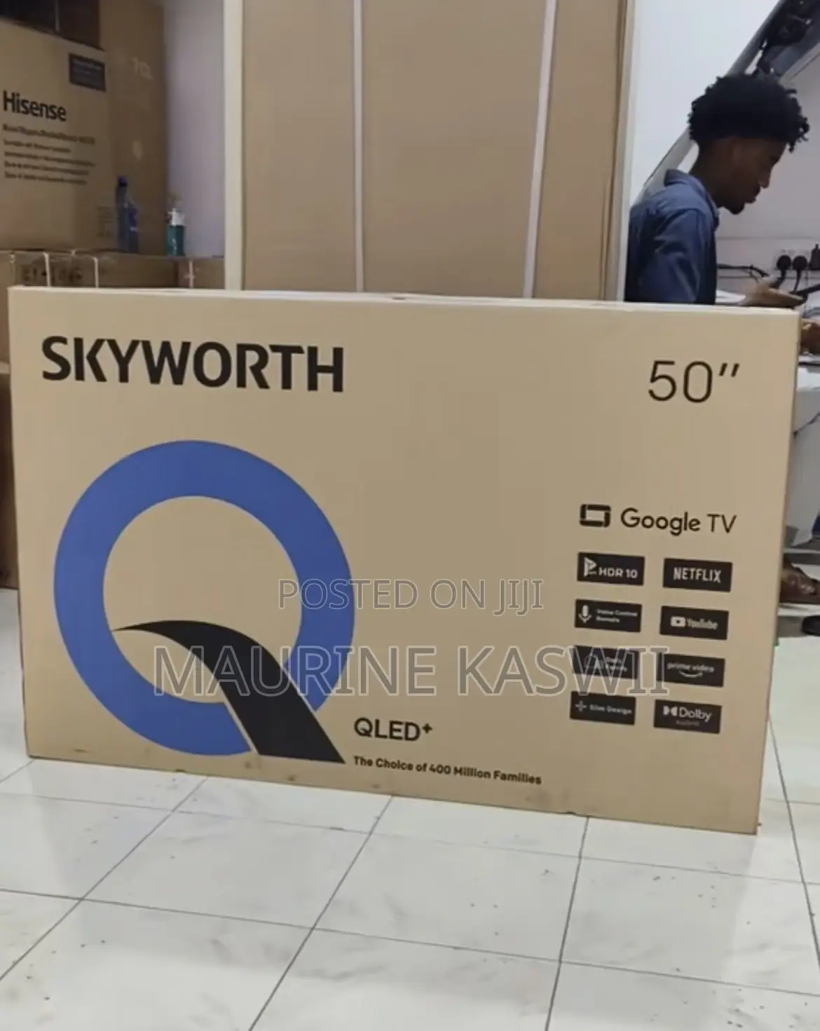 Skyworth 50”q6000k Google