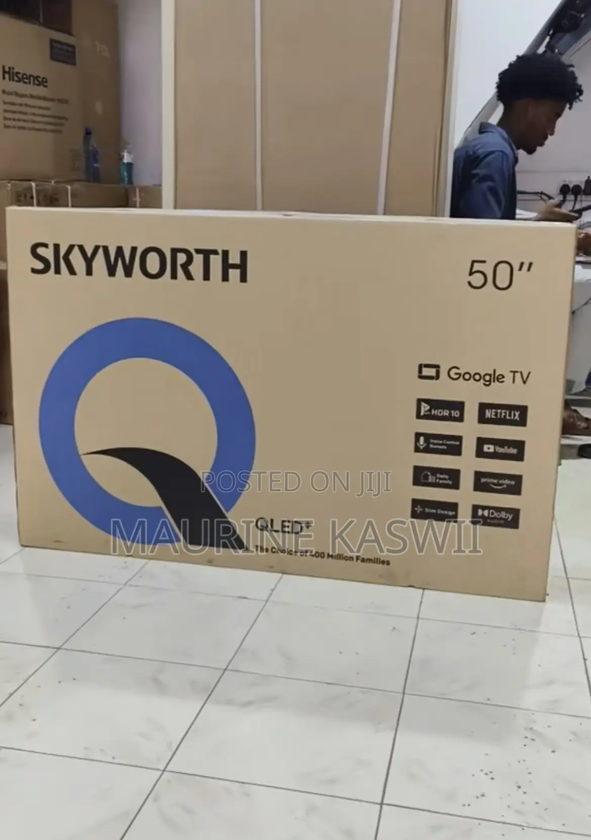 Skyworth 50”q6000k Google