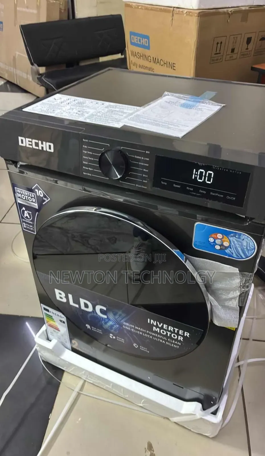Decho 8kg Front Load Washing Machine
