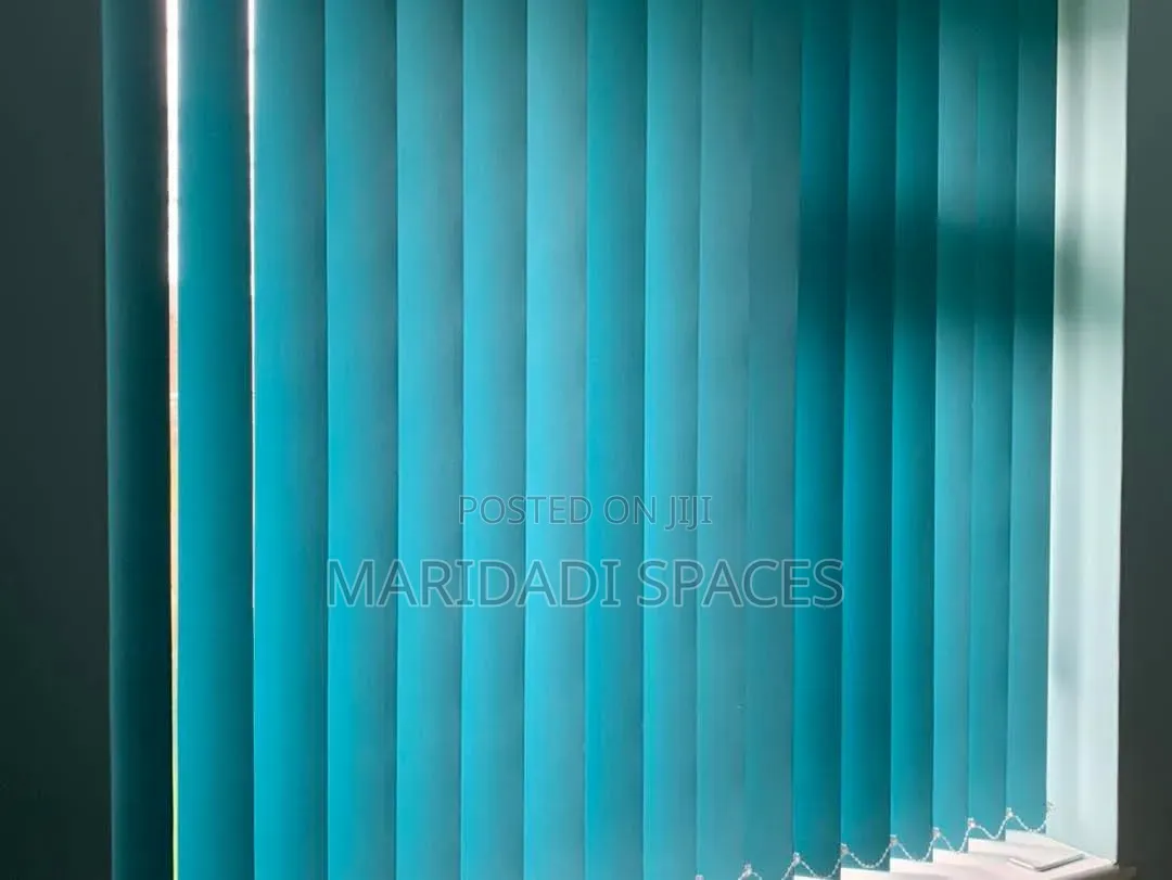 Elegant Vertical Office Blinds- Adjustable Light & Easy to Clean