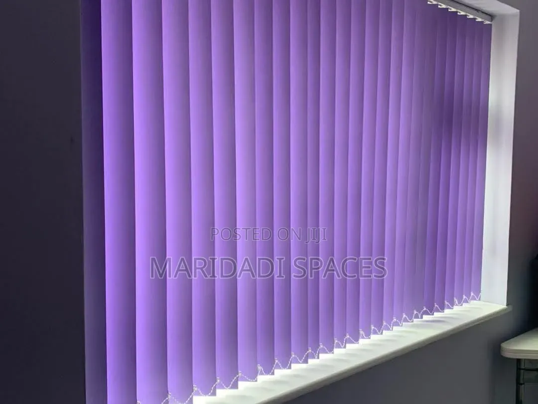 Fabric Vertical Blinds- For Office Windows & Sliding Doors