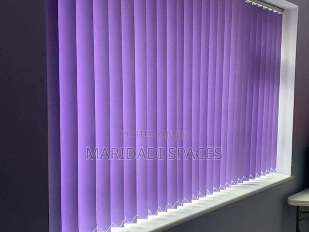 Fabric Vertical Blinds- For Office Windows & Sliding Doors - thumbnail 2