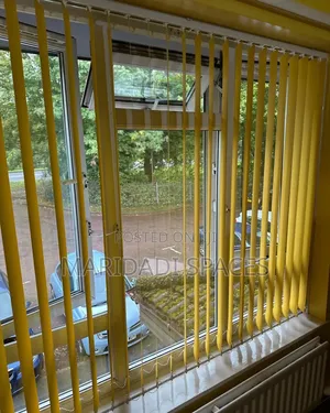 Luxury Living Room Vertical Blinds,Soft Fabric and Elegant Look