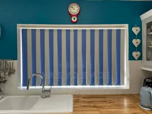 Luxury Living Room Vertical Blinds,Soft Fabric and Elegant Look
