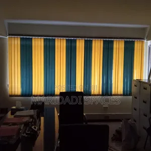 All Customized Sizes Available for Fabric Vertical Window Blinds