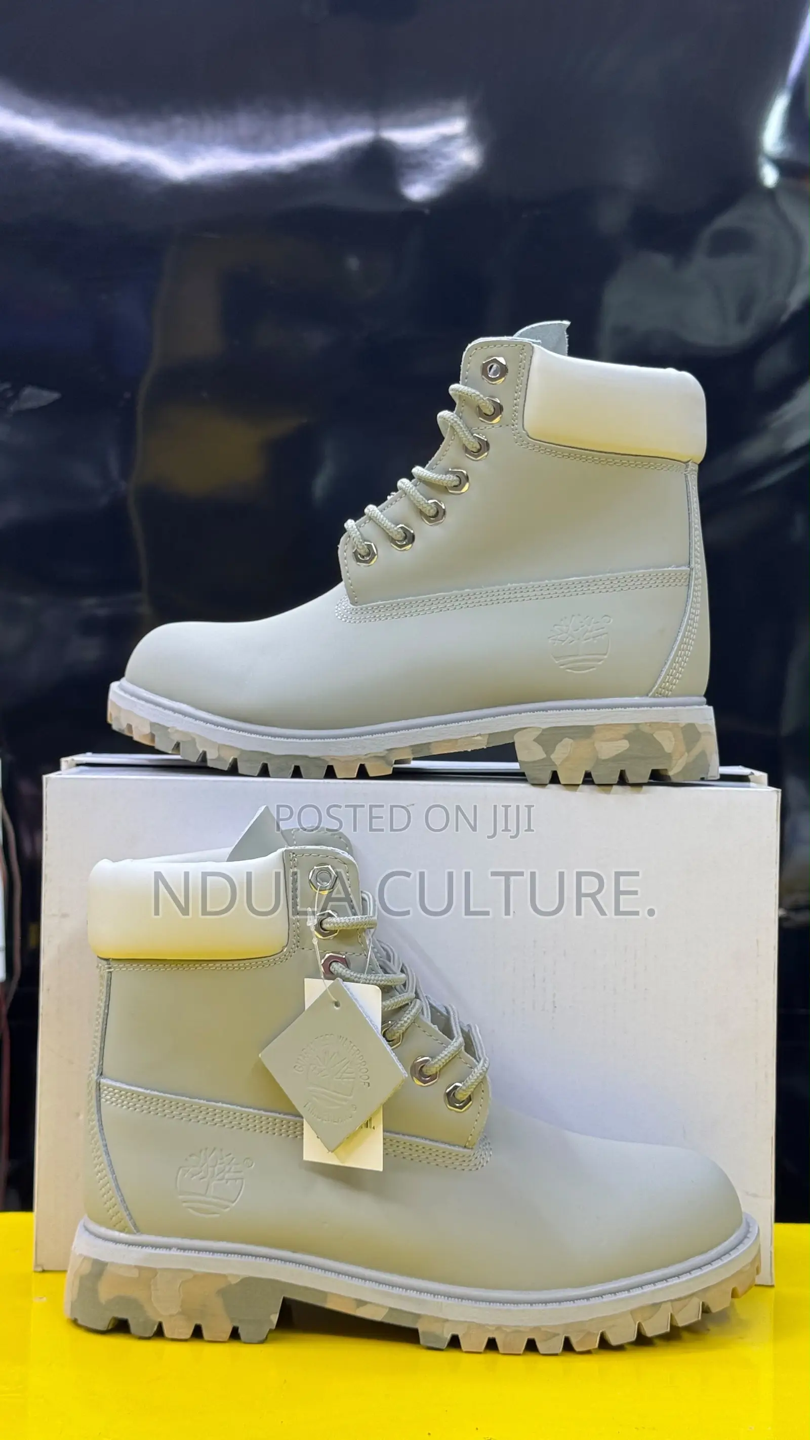 Timber Boots Ghost Gray Colorway