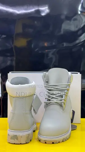 Timber Boots Ghost Gray Colorway