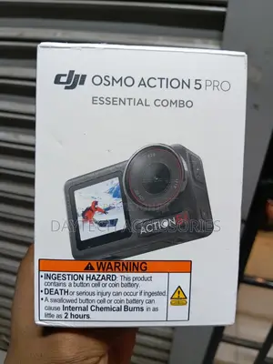 DJI Osmo Action 5 Pro Essential Combo Camera - Black