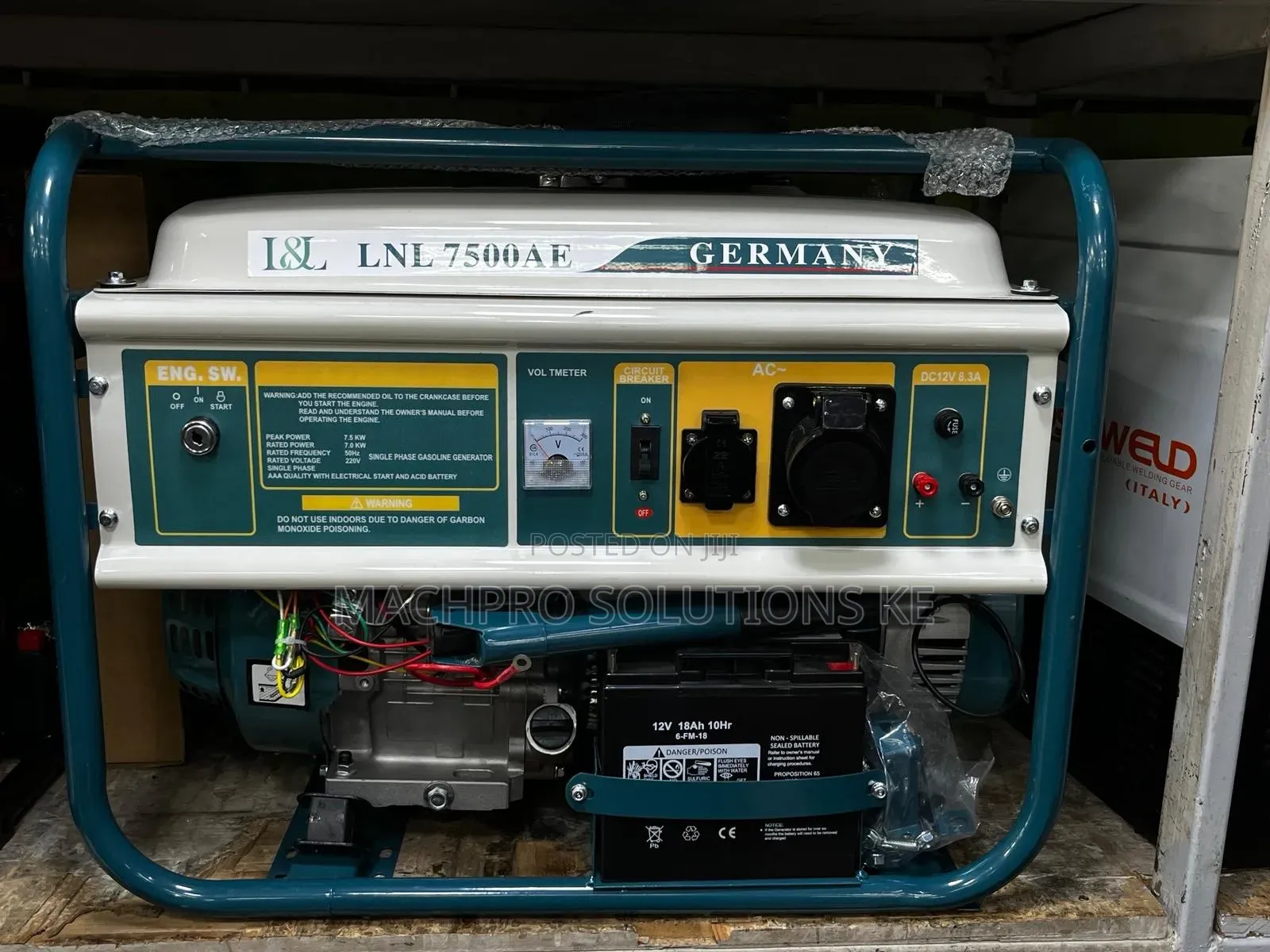 L&l 7500AE German Portable Generator