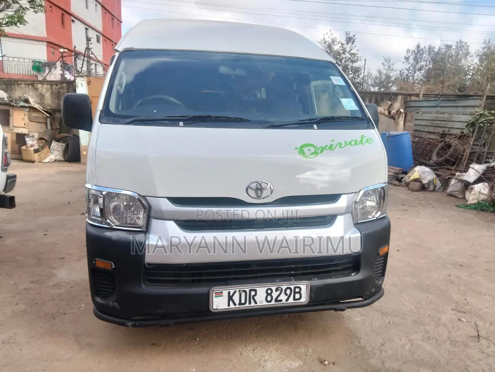 Toyota HiAce 2024 White