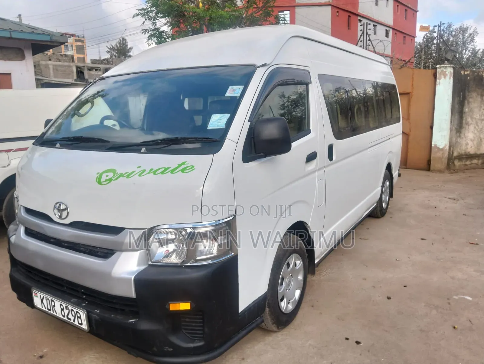 Toyota HiAce 2024 White