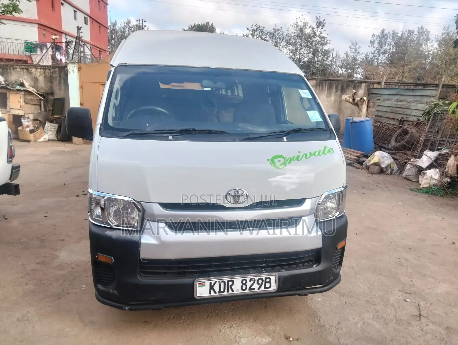 Toyota HiAce 2024 White