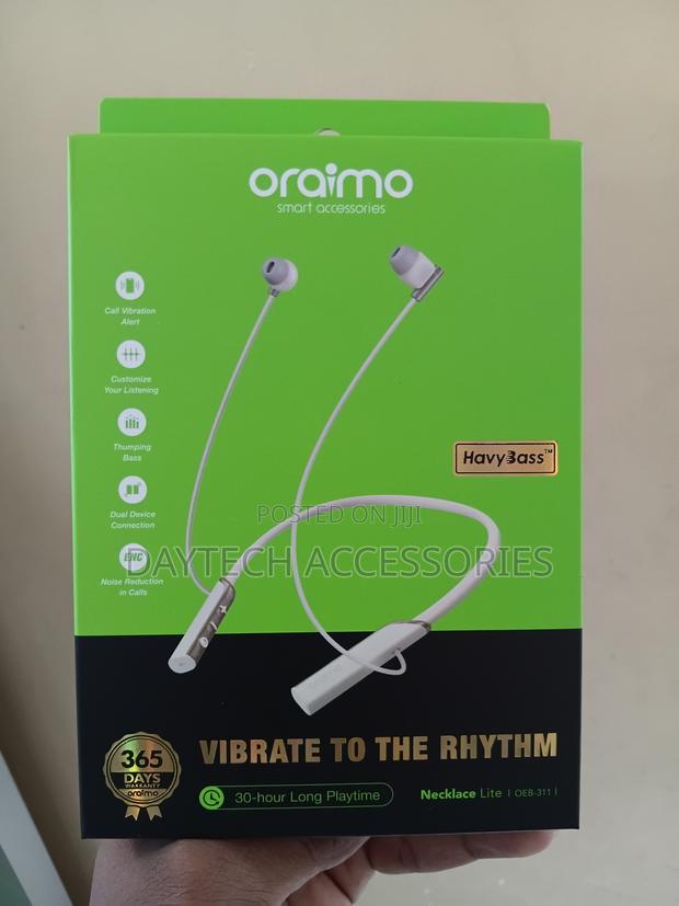 Oraimo Necklace Lite Neckband Wireless Earphone - - thumbnail 3