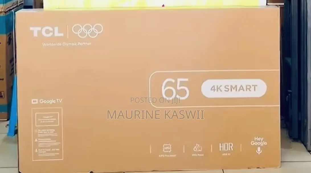TCL Smart 65” V6d Google Frameless TV