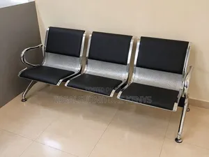 Modern 3-Seater Waiting Bench