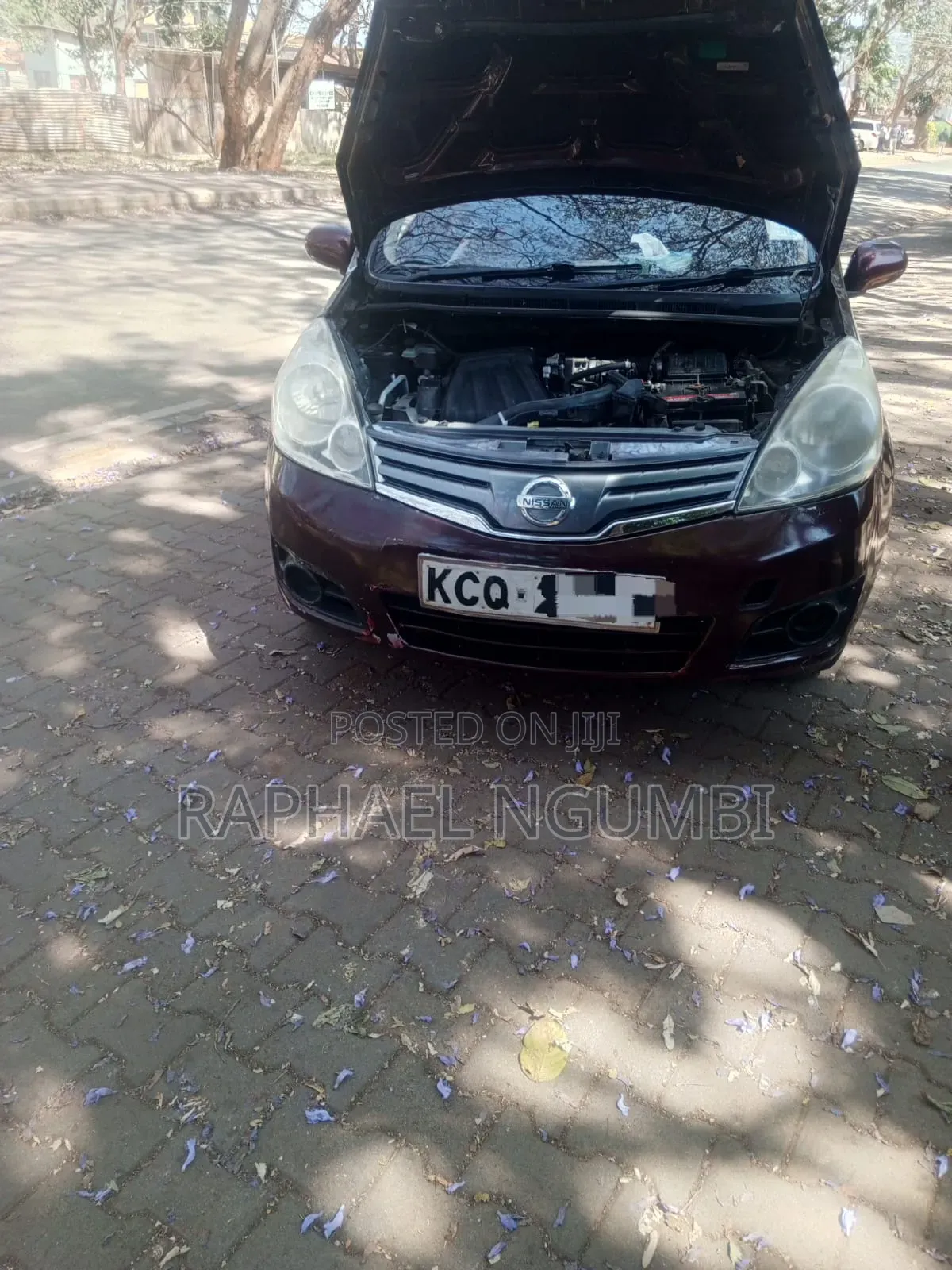 Nissan Note 2011 Maroon