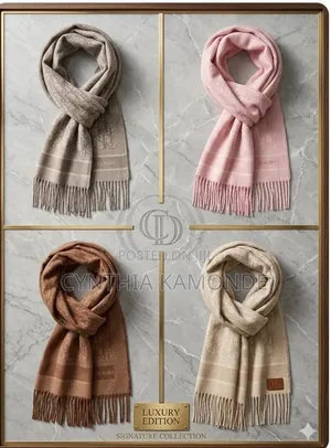 Wrap Yourself in Luxury Wooven Scarves