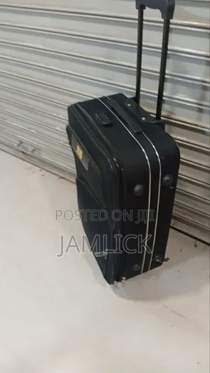 68cm Black Fabric Suitcase
