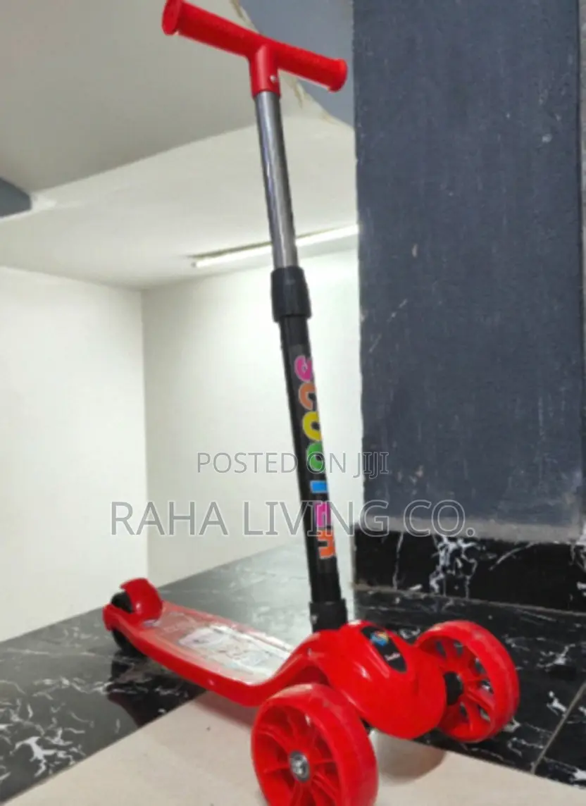Kids 3 Wheel Foldable Scooter | Adjustable Height | LED Wheels