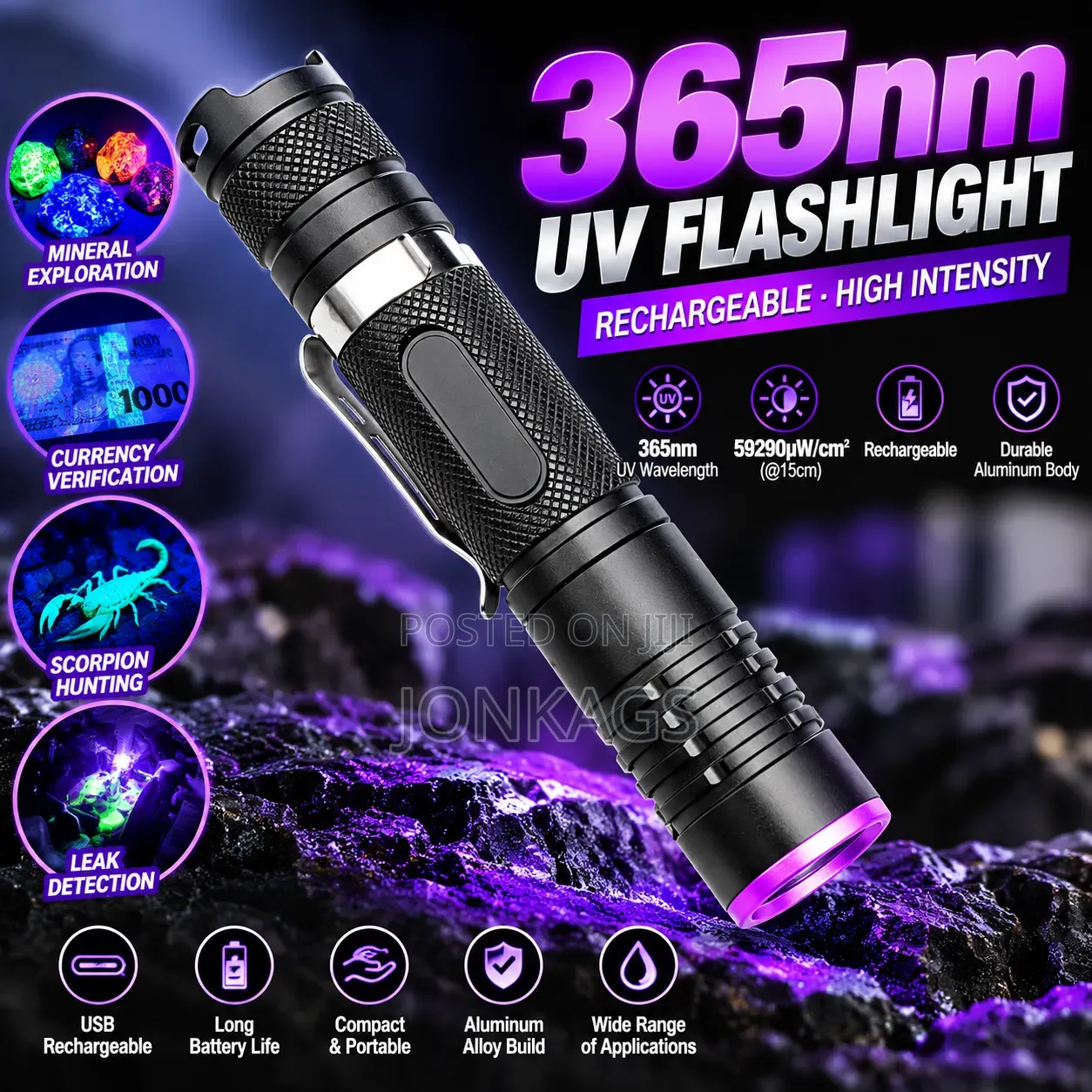 Uv 365nm Forensic Inspection Touch