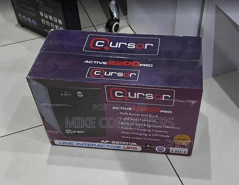 Quality 6ports 2.2KVA Cursor 2200 VA Active Pro UPS