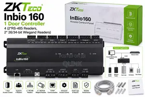 ZK Inbio 160 Zteco 1 Door Controller T Wiegand Readers)
